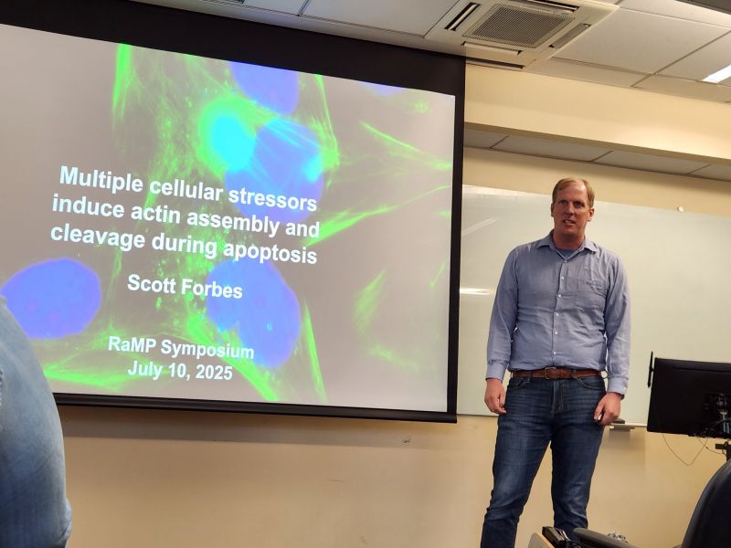 Image for the Tweet beginning: An end-of-program talk from RaMP